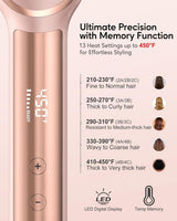 Terviiix Frizz Buster Ionic – Cepillo Alisador de Cabello Rose Gold Dual Voltage