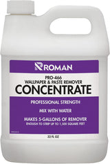 Kit Profesional para Retirar Papel Mural ROMAN 202221 | Removedor Concentrado + Perforador + Espátula