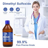 GARACHEM DMSO 99,9% Pureza – Dimetilsulfóxido Líquido – 500 ml
