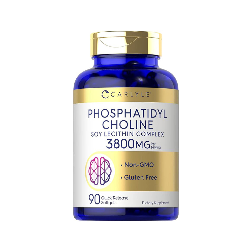 Suplemento de Fosfatidilcolina Carlyle 3.800 mg – 90 Cápsulas Blandas
