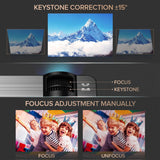 Proyector para exteriores, proyector para películas HD