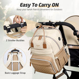 Mochila para pañales – Bolsa de pañales extra grande para 2 niños individual