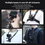 TELESIN Base de adaptador de montaje para accesorios GoPro