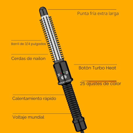 Conair Cepillo de rizador de calor instantáneo 120V