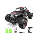 BEZGAR Coche de control remoto de grado 1:14 de juguete rojo, 2WD de alta velocidad