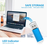 KOOTION Unidad flash de 32 GB, paquete de 10 unidades USB 2.0