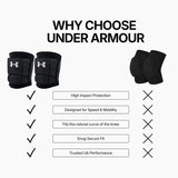Rodilleras Under Armour Volleyball Knee Pads | Set de 2 Unidades | Color Negro