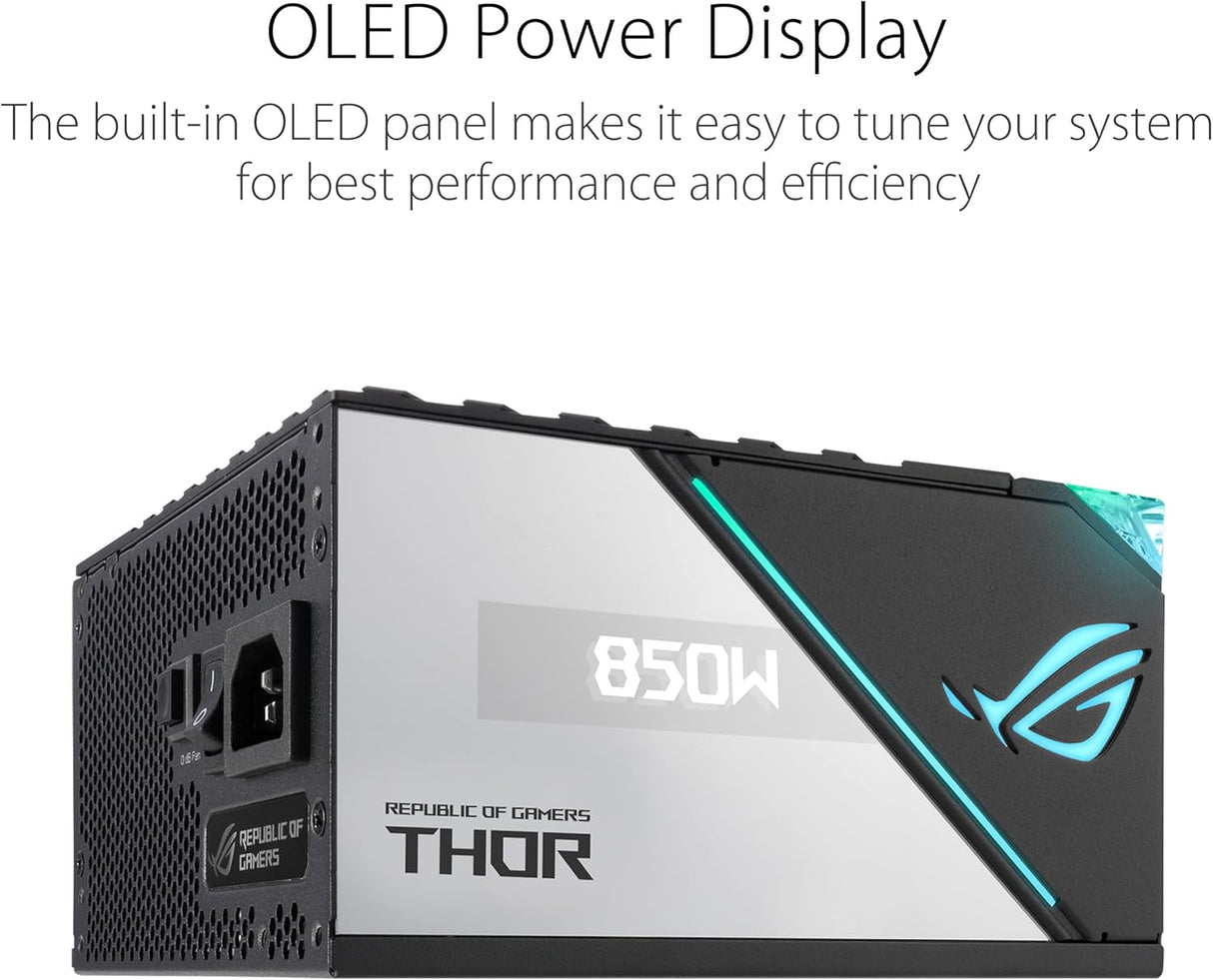 Fuente de alimentación Asus ROG THOR 850W Platinum II