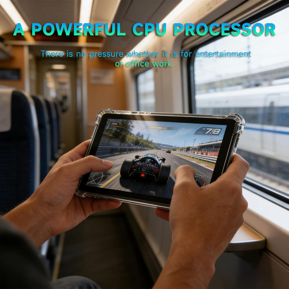 Tablet PEICHENG 7" Android 15 | 8GB RAM (3+5 Expandible) | 32GB | WiFi 6 | Azul