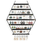 Organizador Hexagonal de Joyas Handrong para Aros y Collares – Decoración de Pared