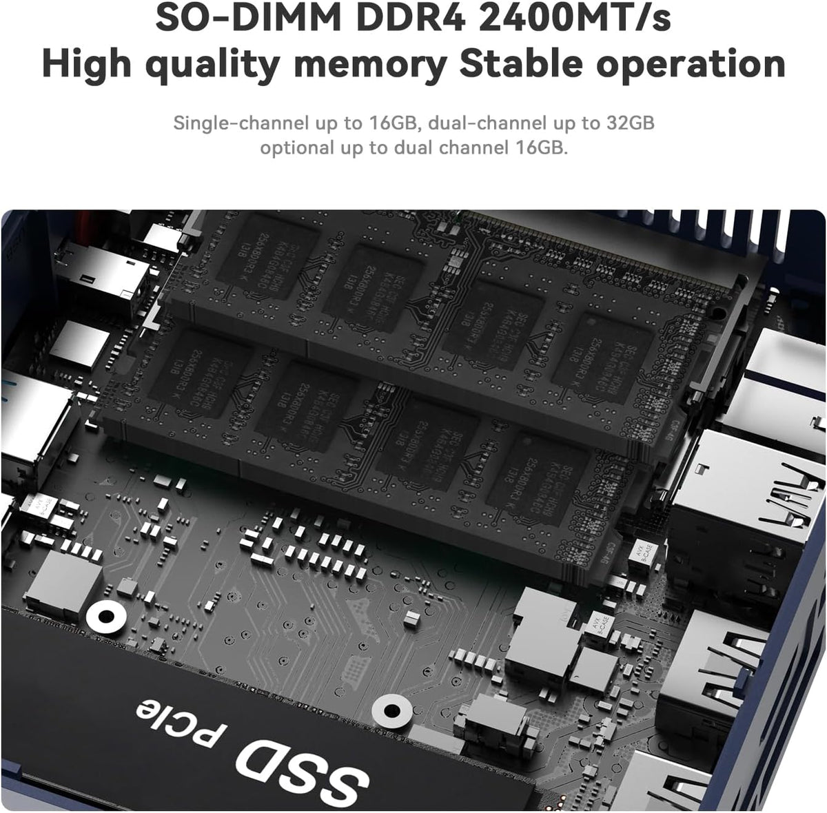 Mini PC Beelink SER3 AMD Ryzen 3 3200U – 16GB RAM 500GB SSD