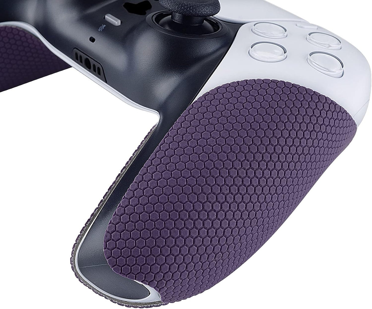 eXtremeRate PlayVital Purple Anti-Skid Grip para Control PS5 | Antideslizante | Absorbe el Sudor | Color Morado
