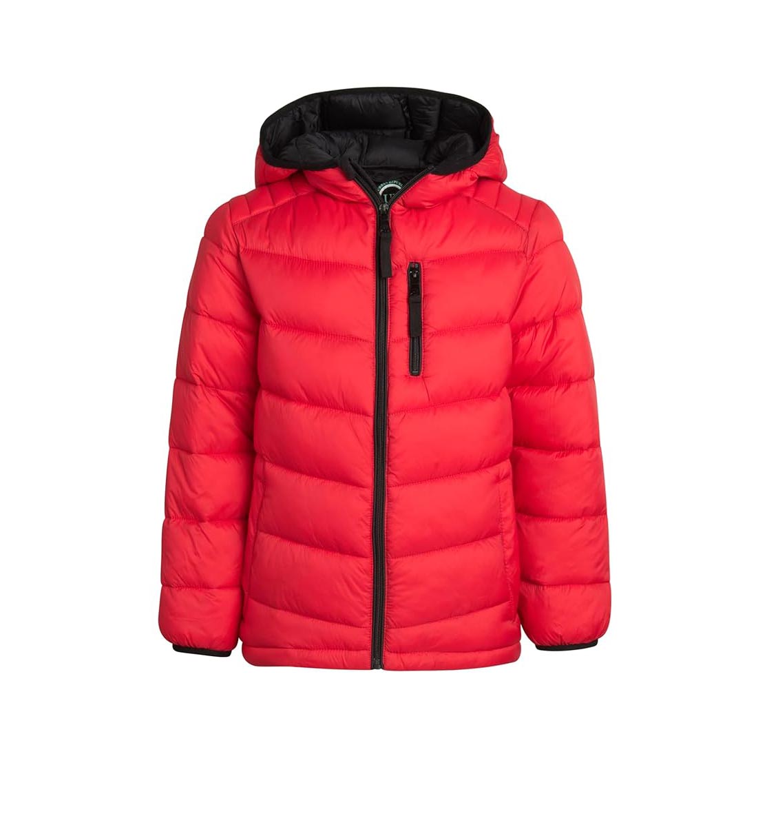 Urban Republic Chaqueta Acolchada Plegable para Niños con Capucha