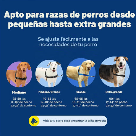 Arnés Antitirones para Perros PetSafe Easy Walk Gris Carbón