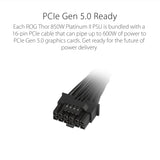 Fuente de alimentación Asus ROG THOR 850W Platinum II