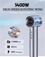 Secador de Aire Caliente Dryhsip Rizador Voluminizador 5 en 1 - 110V