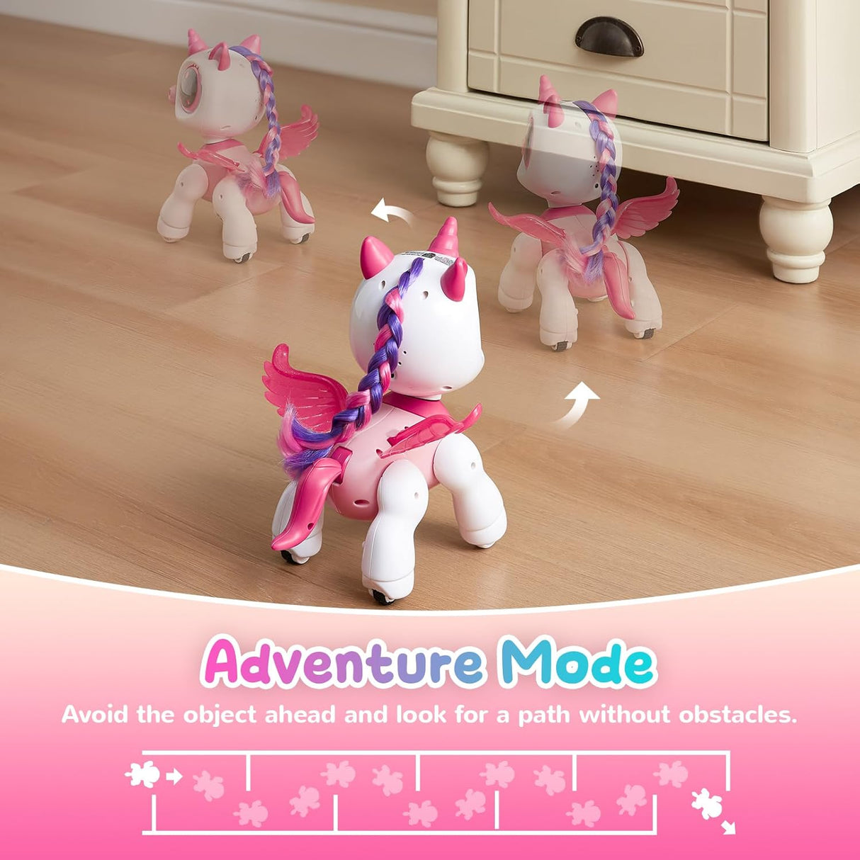 Robot Control Remoto Sgile Unicornio Interactivo Niñas 3-8 A