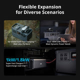 Estación de Energía Portátil DJI Power 1000 V2 1024Wh 2600W 120V – Open Box