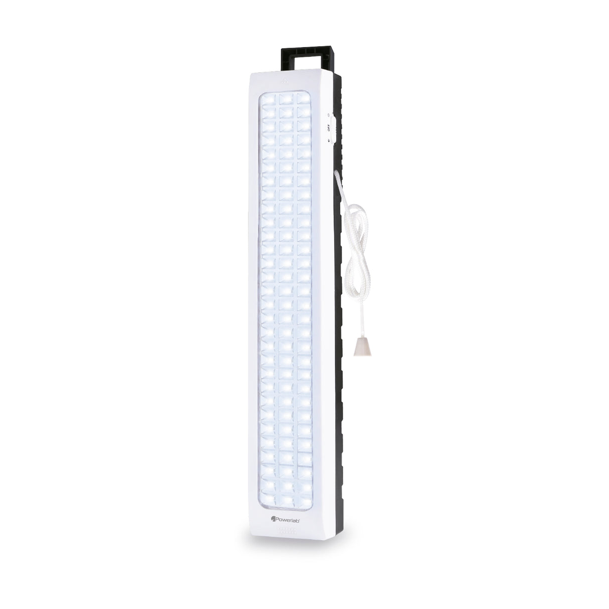 Lámpara de emergencia Powerlab LED con batería recargable 5W blanco