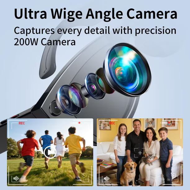 Gafas Inteligentes Sowmow M01 Pro con Cámara 8 MP y Traducción IA