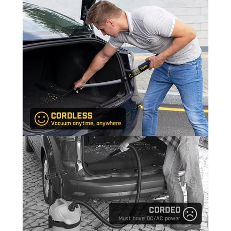 Aspirador Inalámbrico para Auto Fanttik Slim V8 Apex 19000Pa | Aspiradora Portátil 4 en 1 de Alta Potencia