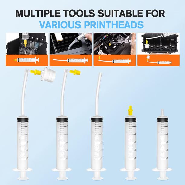 Kit de Limpieza E-Z Ink para Impresoras Epson EcoTank | 100 ml | Limpiador de Cabezales