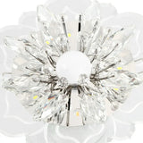 Lampara De Techo Led De Cristal tipo Flor de cristal Moderno