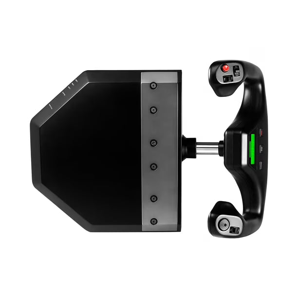 Sistema Flight Yoke Logitech G PRO con Throttle Quadrant Negro – Control Profesional para Simulación de Vuelo