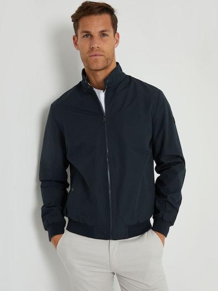 Chaqueta Casual para Hombre | Cuello Alto | Cierre Completo | Estilo Harrington