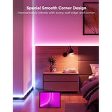 Govee Neon Rope Light for Wall Lining 5 Metros | Tira LED RGBIC Inteligente para Muros, Techos y Esquinas
