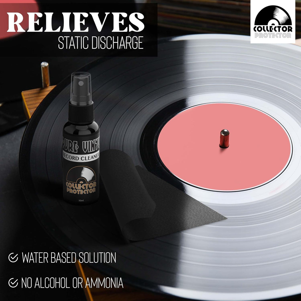 Collector Protector – Kit Completo de Limpieza para Discos de Vinilo