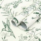 Papel Tapiz Autoadhesivo Safiyya Floral Birds | Flores y Pájaros | Vinilo Removible | 44 × 497 cm