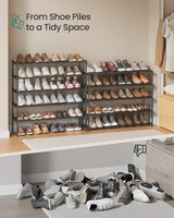 Organizador de Zapatos SONGMICS de 10 Niveles Negro ULSA011B01