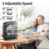 Ventilador de escritorio portátil de 12 pulgadas