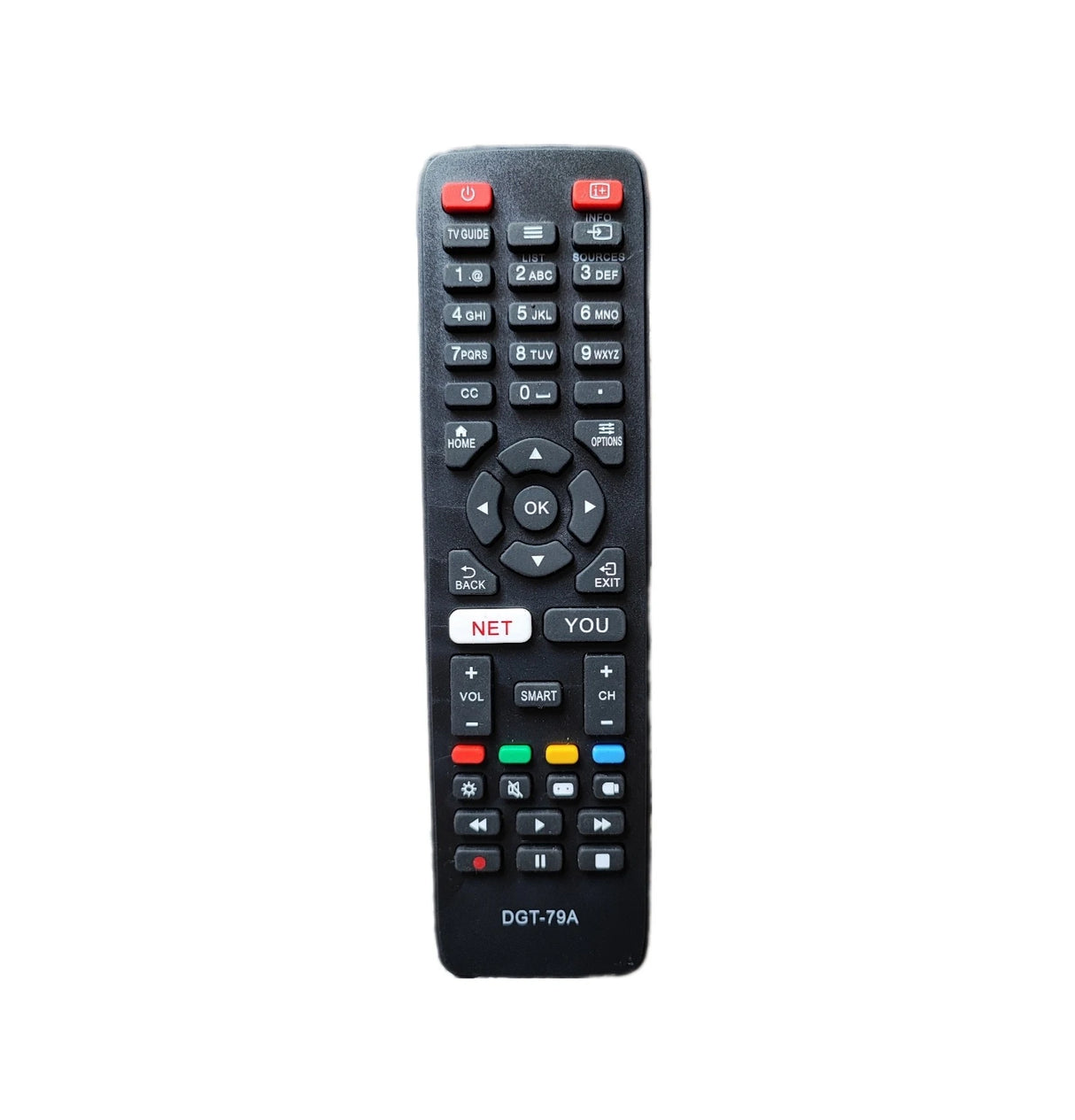 Control Remoto Dgt-79A compatible con AOC Smart Tv