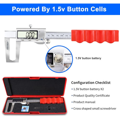 GODESON Micrómetro de Rotor de Freno de Disco