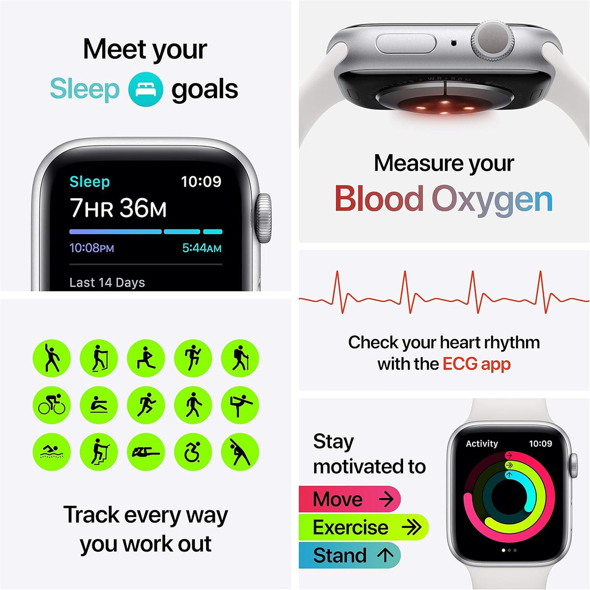 Apple Watch Series 6 GPS 44 mm – Reacondicionado