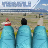 Manta Outdoor Acolchada para Camping | Impermeable | Ultraliviana | Green Mountain
