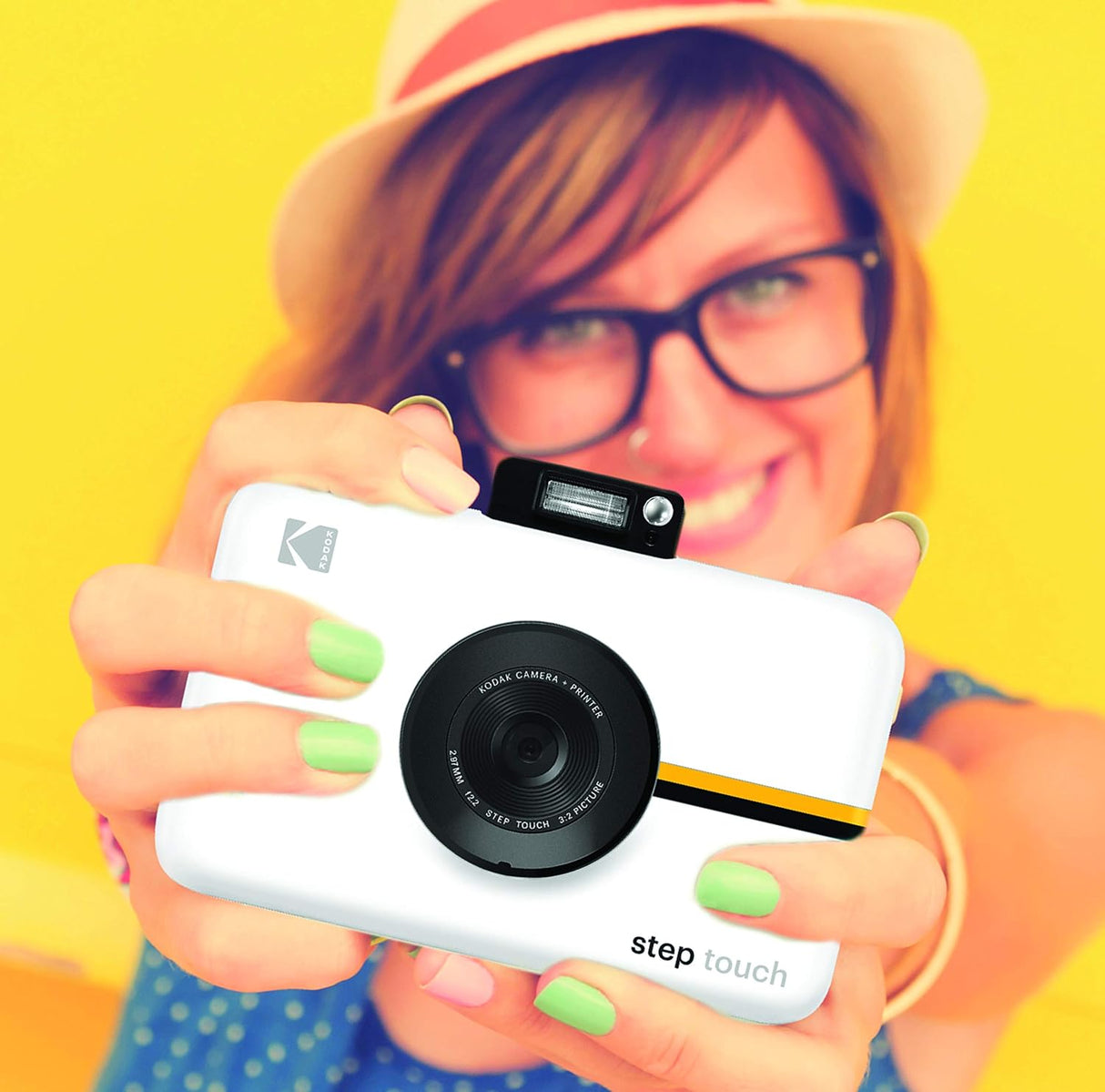 KODAK Step Touch 13MP – Cámara Digital e Impresora Instantánea con Pantalla Táctil