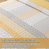 Cubrecama WONGS BEDDING Microfibra Una Plaza | Diseño Boho | Incluye Funda de Almohada