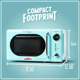 Nostalgia Horno microondas retro compacto