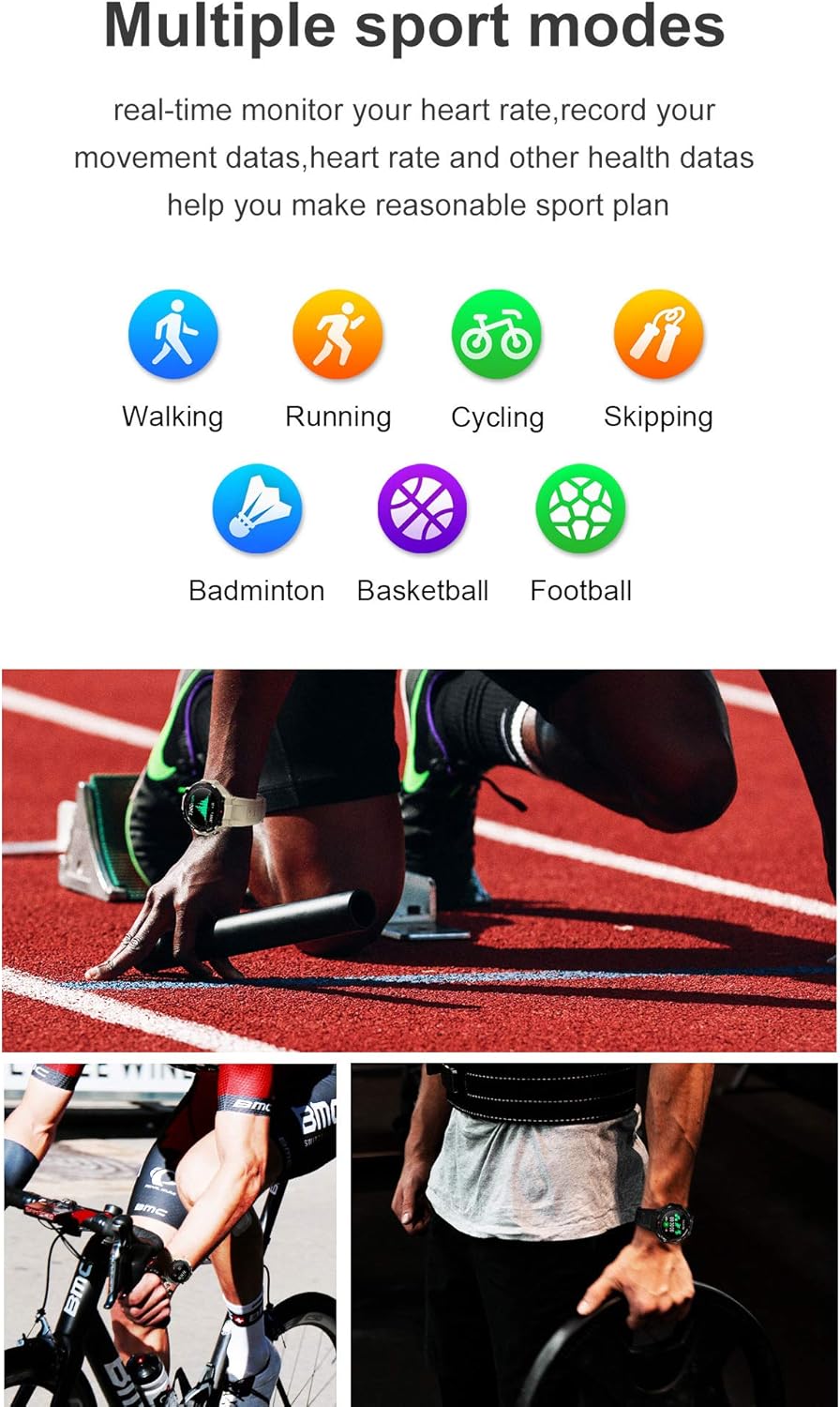 Smartwatch Sport verde militar