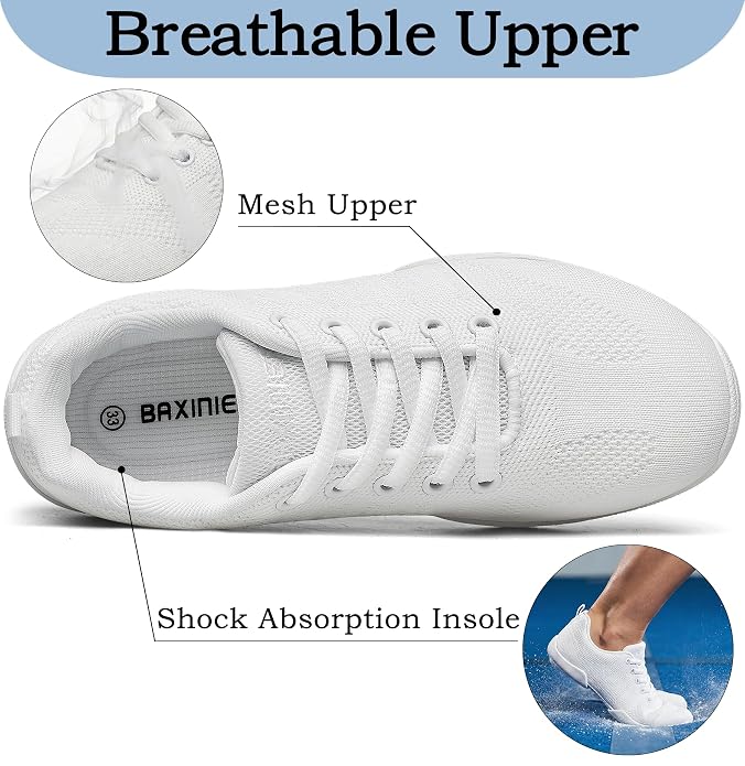 Zapatillas FUQIAO Cheerleading Competition Blancas