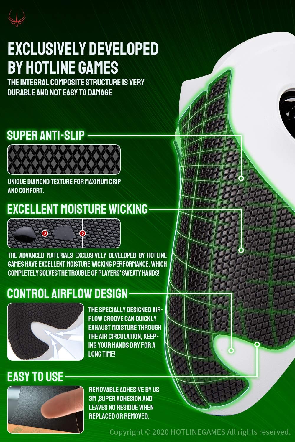 Empuñadura de control para Xbox Series X/S