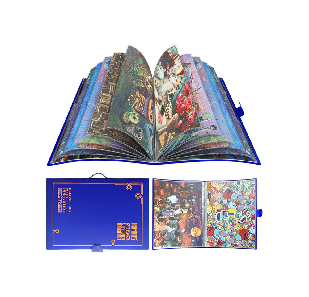 HXMARS Carpeta de almacenamiento de rompecabezas para 500-1000 piezas