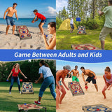 Juego de cornhole para fiestas en interiores y exteriores