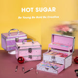 Kit de Maquillaje Hot Sugar para Adolescentes con Estuche Rosa