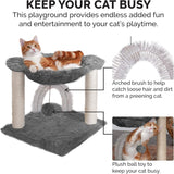 Centro de Juegos para Gatos Furhaven Tiger Tough Hammock Playground