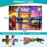 Set de Rompecabezas 6 en 1 de Piezas Grandes | 6 Puzzles de 24 Piezas para Niños y Adultos