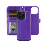 Funda tipo cartera desmontable para iPhone 16 Pro Max con bloqueo RFID